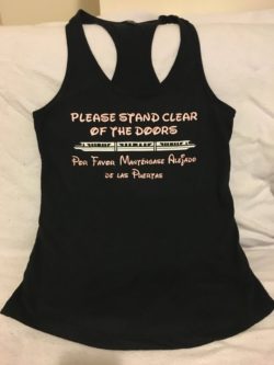 “Please Stand Clear of the Doors” Tank Top