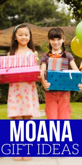 Moana Gift ideas for their birthday | Moana Gift Ideas | Presents For Moana Fanatics | Creative Moana Presents | #gifts #giftguide #presents #moana #creative #uniquegifter