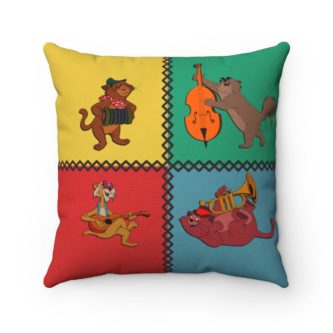 Aristocats Band Singers Pillow