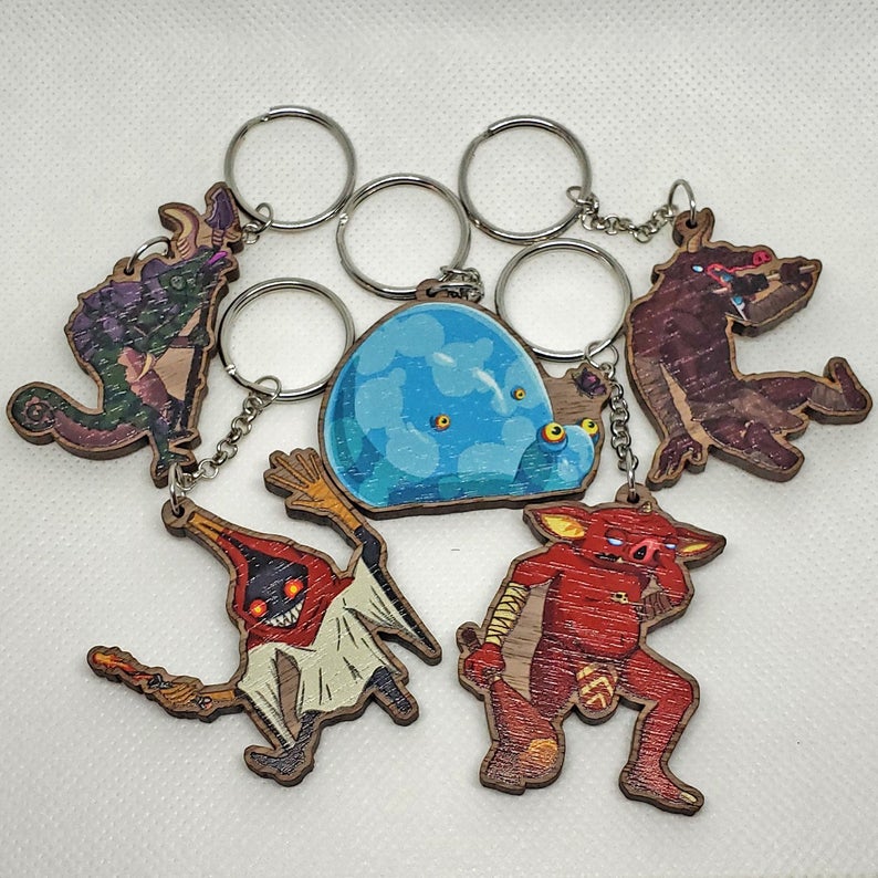 Breath of the Wild Monster Keychains
