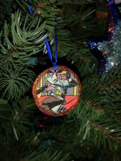 Comic Book Ornament