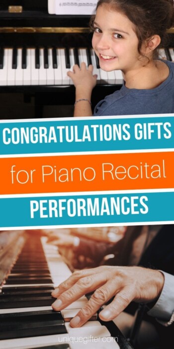 Congratulations Gifts for Piano Recital Performances | Piano Recital Gift Ideas | Creative Gifts For Piano Recitals | Thoughtful Gift Ideas For Recital Performances | #gifts #giftguide #presents #piano #recital #uniquegifter