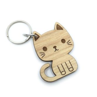 Cute custom kids keyring gift idea 