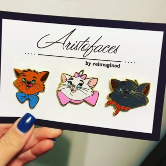 Fantasy Aristocats Mini Pin Set