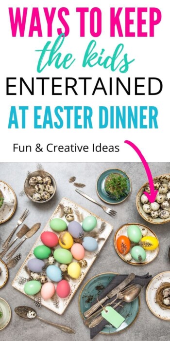 Fun Ways to Keep the Kids Entertained at Easter Dinner | Easter Entertainment For Kids | Kids Ideas For Easter | Creative Easter Tips To Keep Kids Entertained | #easter #kids #party #entertainment #creative #fun #uniquegifter