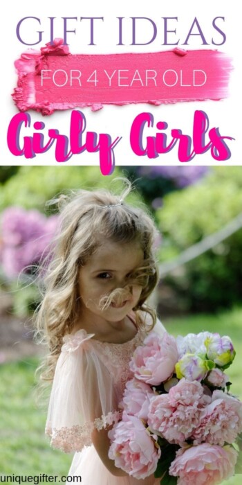 Gift Ideas for 4 Year Old Girly Girls | Gifts For Girls Who Love Glitter | Gifts For Little Girls | Girl Gifts They Will Go Crazy For | #gifts #giftguide #girl #girly #uniquegifter