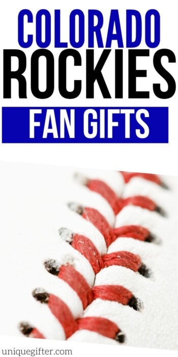 Best Gift Ideas for Colorado Rockies Fan | Rockies Fan Gift Ideas | Presents For People Who Love The Colorado Rockies | #gits #giftguide #presents #baseball #colorado #rockies #uniquegifter