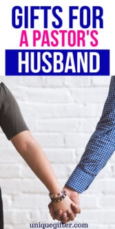 Gift Ideas for a Pastor's Husband