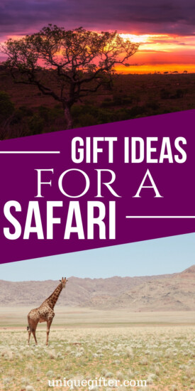 Best Gift Ideas for a Safari | Gifts For People Traveling | Creative Presents For People Going ON A Safari | Amazing Presents For Someone Going On A Safari | #gifts #giftguide #presents #safari #uniquegifter