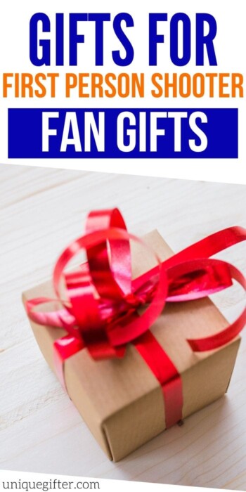 Best Gifts For First-Person Shooter Fans | Shooter Fan Gifts | Creative First-Person Shooter Fans | #gifts #giftguide #shooter #firstperson #uniquegifter