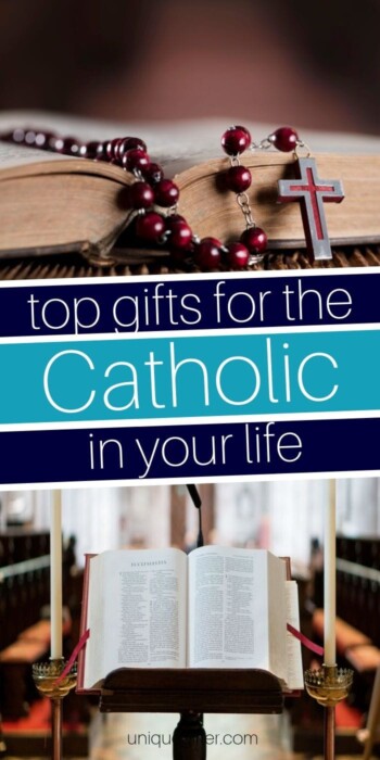 Best Gifts for the Catholic in Your Life | Gifts For Anyone Who Is Catholic | Meaningful Gifts For Catholics | Thoughtful Gift Ideas | #gifts #giftguide #catholic #religion #uniquegifter