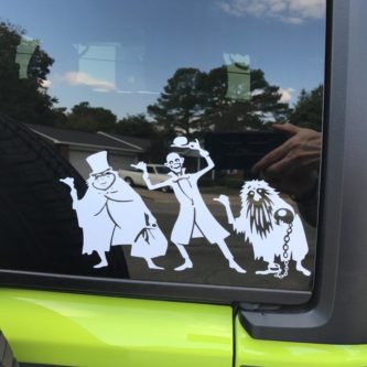 Hitchhiking Ghosts Decal