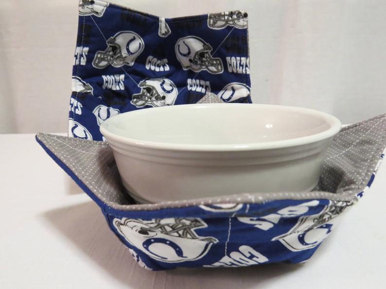 Indianapolis Colts Reversible Bowl Cozy Set of 2