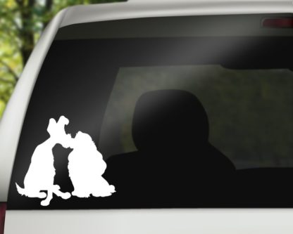 Lady and the Tramp Car Decal