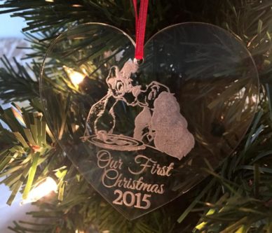 Lady and the Tramp Christmas Ornament