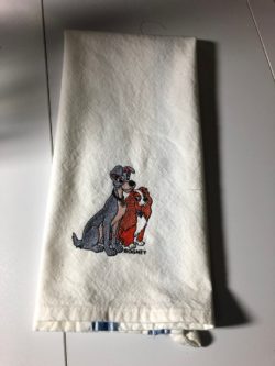 Lady and the Tramp Tea Towel
