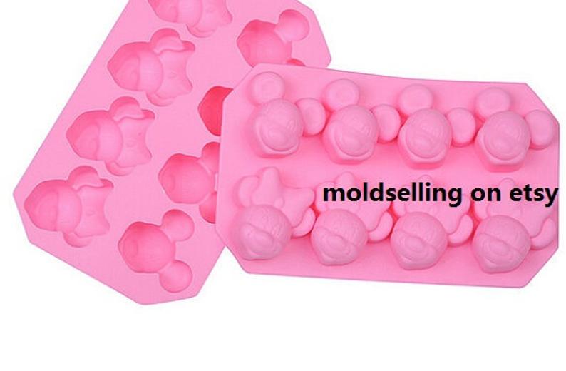 Mickey and Minnie Silicone Molds