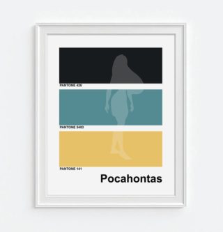 Minimal Pantone Poster