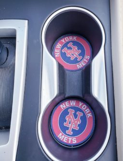 New York Mets car coasters