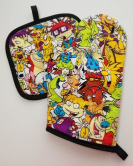 Nicktoons Oven Mitt and Potholder