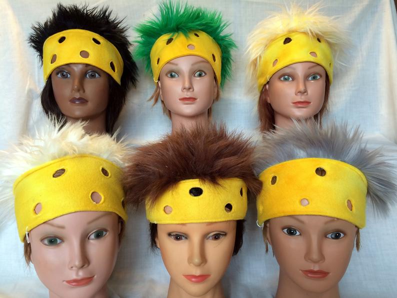 Cheesehead headband green bay packers accessory