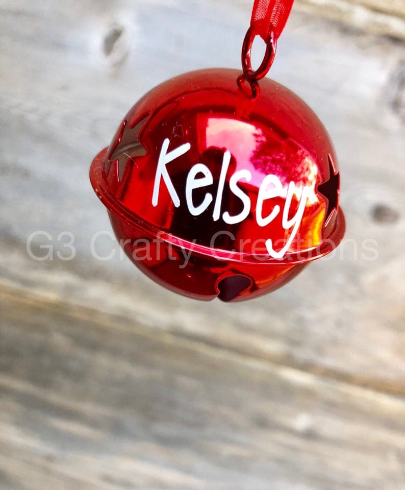 Personalized Jingle Bell Ornament