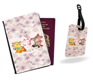 Pink Aristocats Passport Cover