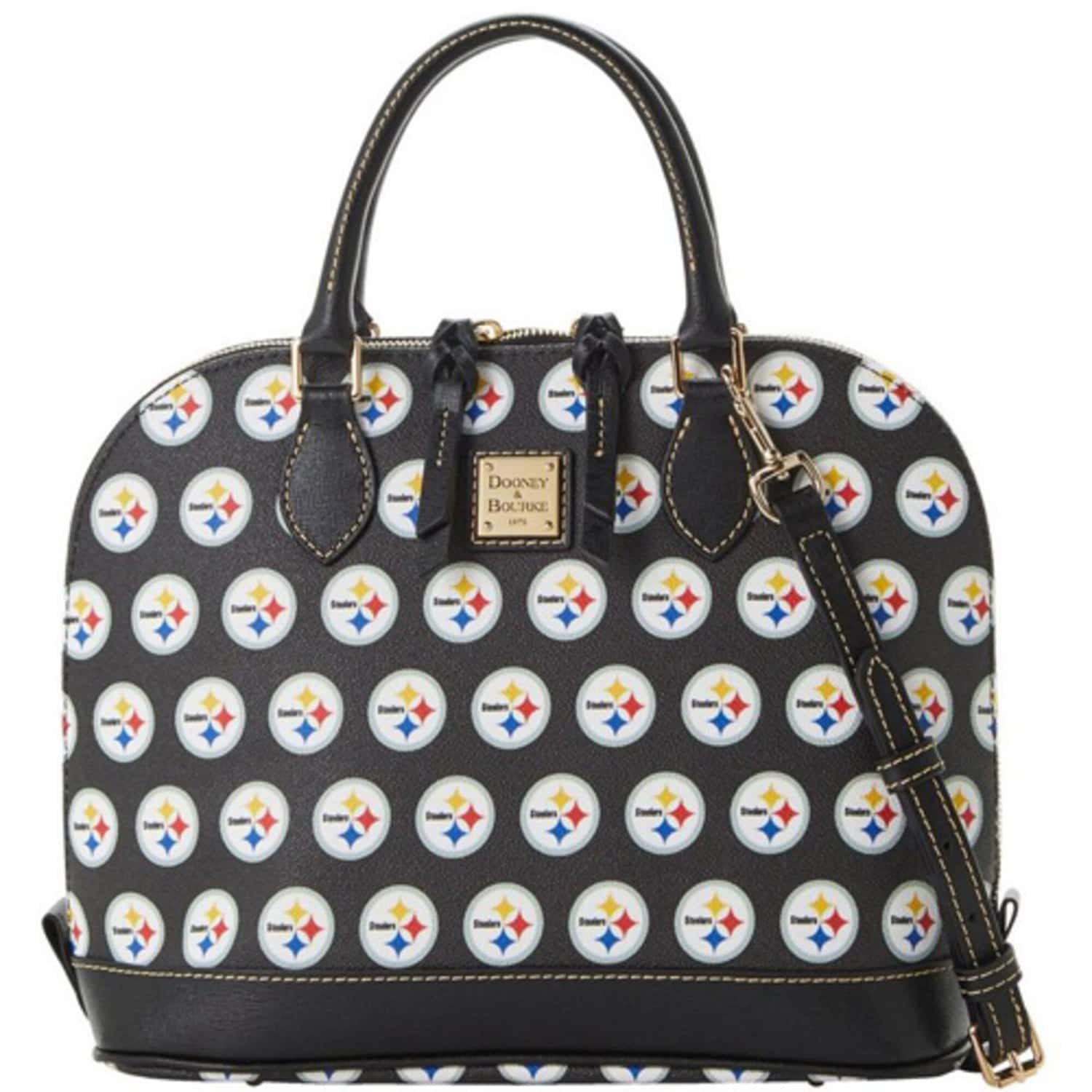 Pittsburgh Steelers inspired logo designer purse
