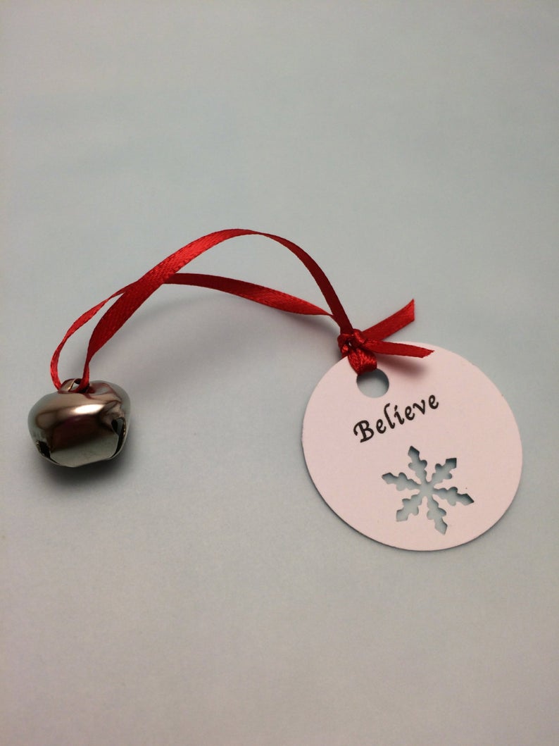 Polar Express Bell with “Believe” Tag