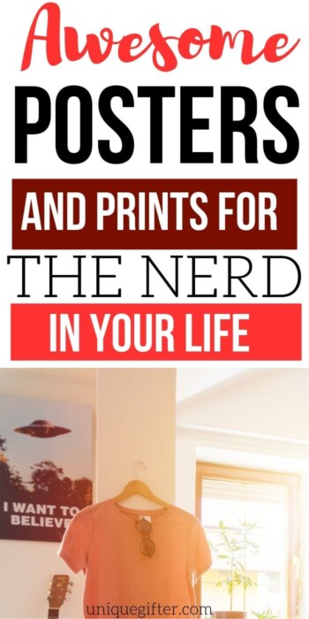 Best Prints And Posters For Nerds And Geeks | Geek And Nerd Gifts | Prints And Posters For Nerds | Awesome Prints for Geeks | #gifts #giftguide #presents #nerds #geek #uniquegifter