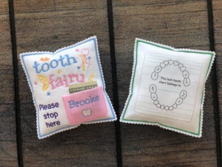 cute tooth fairy pillow best stocking stuffer ideas for kids