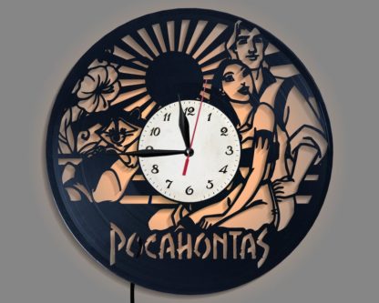 Vinyl Pocahontas Wall Clock