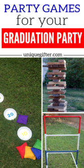 Best Party Games for Your Graduation Party | Graduation Party Party Planning | Games For Graduation Party | #graduation #games #party #planning #uniquegifter
