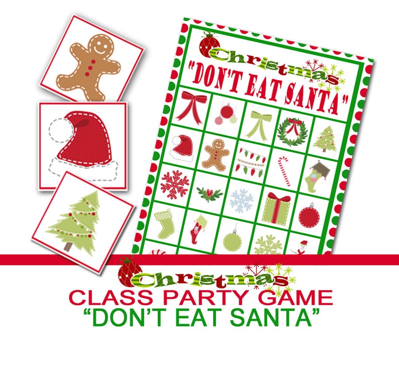 “Don’t Eat Santa” Game