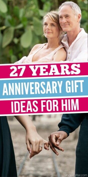 Best 27 Year Anniversary Gift Ideas for Him | Anniversary Gifts For Your Hubby | Gifts For Your Husband | Creative Anniversary Presents | Creative Gifts For Your Hubby | #anniversary #gifts #giftguide #husband #forhim #uniquegifter