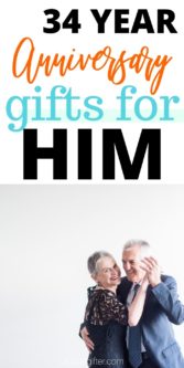 Best 34 Year Anniversary Gifts for Him | Anniversary Gifts For Your Husband | Wedding Anniversary Gifts | Presents For Your Husband | Celebrating Your Anniversary Gifts | #gifts #giftguide #presents #anniversary #34th #uniquegifter