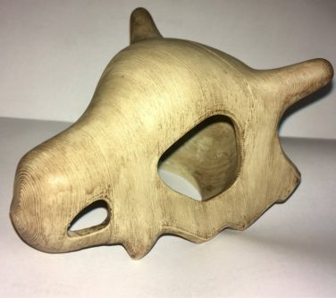 3D Printed Cubone Skull