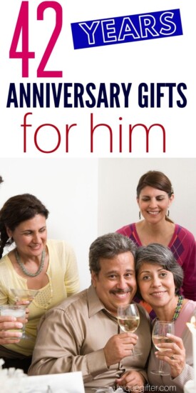 Best 42 Year Anniversary Gift Idea for Him | Husband Gifts For 42nd Anniversary | Give Your Husband A Great Gift For 42nd Anniversary | #gifts #giftguide #presents #anniversary #marriage #uniquegifter