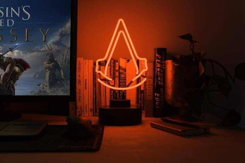 Assassin’s Creed Logo Bent Glass Neon Light