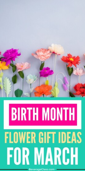 Best Birth Month Flower Gift Ideas for March | Birth Month Flowers | Presents For Birth Month Flowers | Gift Ideas Around The March Birth Month Flower | #gifts #giftguide #presents #march #birthmonth #flowers #uniquegifter