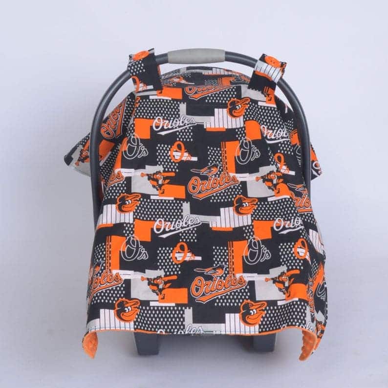 car seat canopy baltimore orioles 