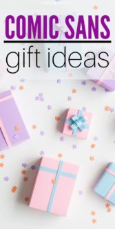 Best Comic Sans Gift Ideas | Font Gifts | Gifts For People Who Love Comic Sans | Gifts For People Who Hate Comic Sans | Comic Sans Presents For Anyone | #gifts #giftguide #presents #comicsans #fonts #creative #funny #best #uniquegifter