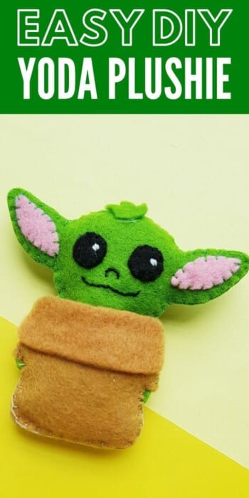 The Cutest DIY Yoda Plushie | Yoda Craft Idea | Easy Baby Yoda Craft | Adorable Craft With Baby Yoda | Adorable DIY Yoda Plushie Craft | #craft #gift #easy #kids #adult #DIY #creative #yoda #babyyoda #uniquegifter
