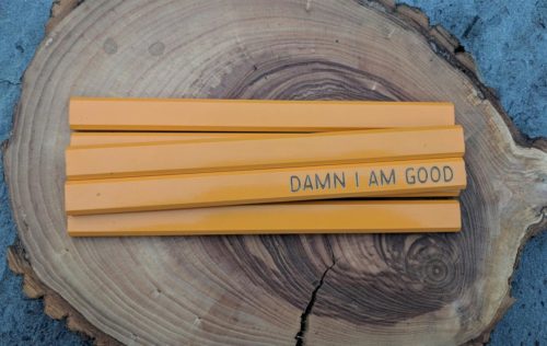 Custom Damn, I am good carpenter's handyman pencil funny gift 