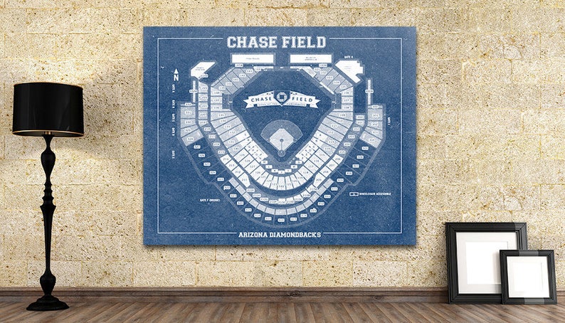 Diamondbacks Chase Field Blueprint