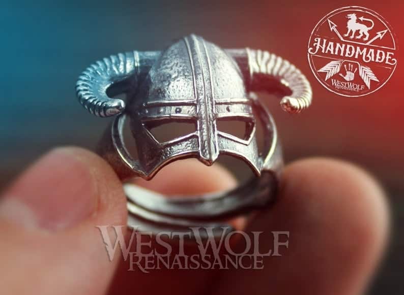 custom made dragonborn ring
