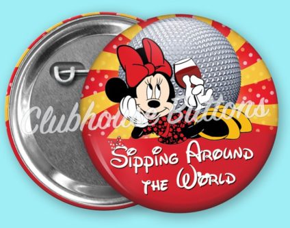 EPCOT Food and Wine Festival Buttons