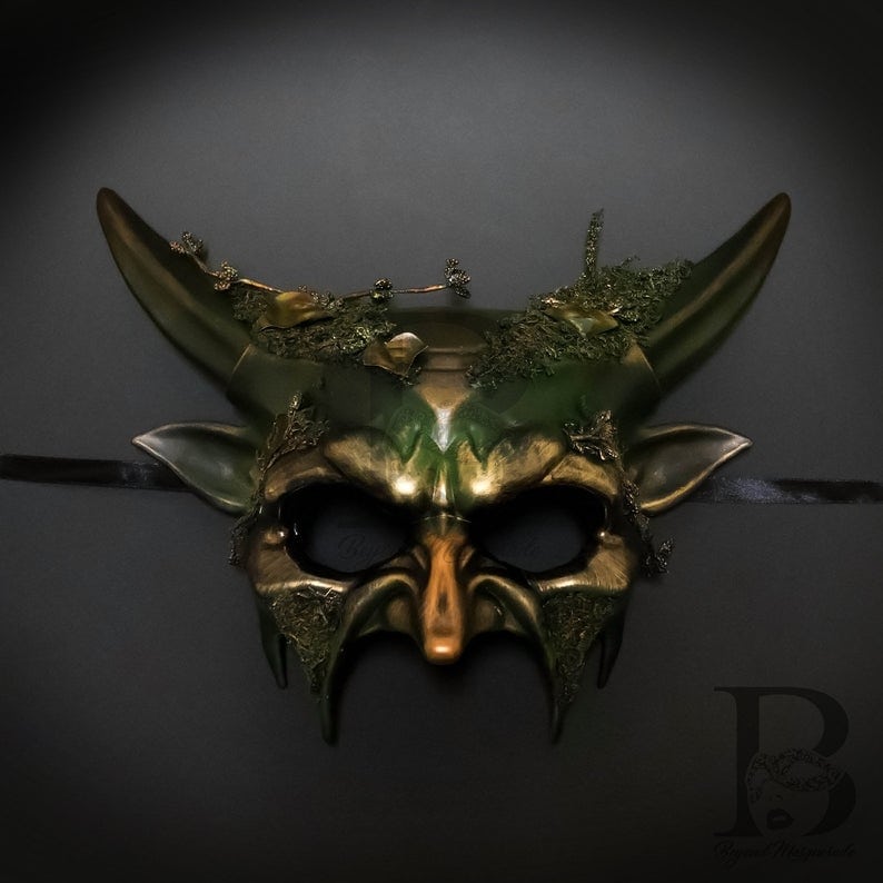 Enchanted Forest Masquerade Mask