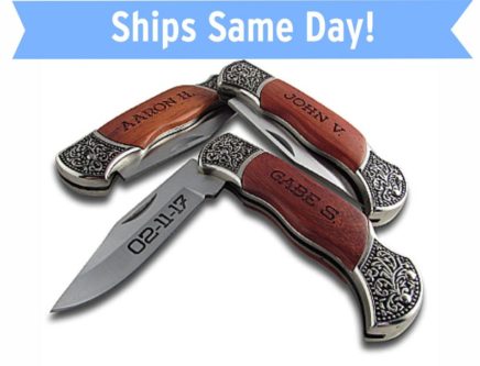 Engraved Pocket Knife