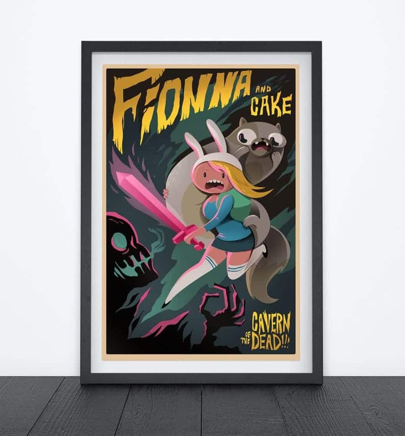 fionna and cake poster